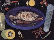 Paul Klee Around the Fish oil painting reproduction
